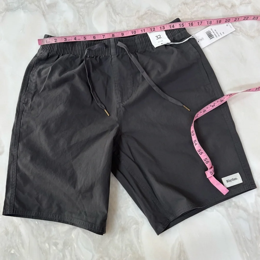 Rhythm. Relaxed Jam 9” Short Men’s Size 32 Charcoal Gray New